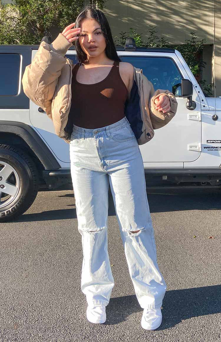 Robin široke traperice plave