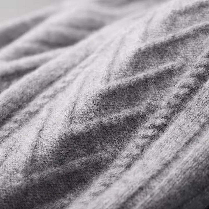 100% KAŠMIR VESTA S UZORKOM