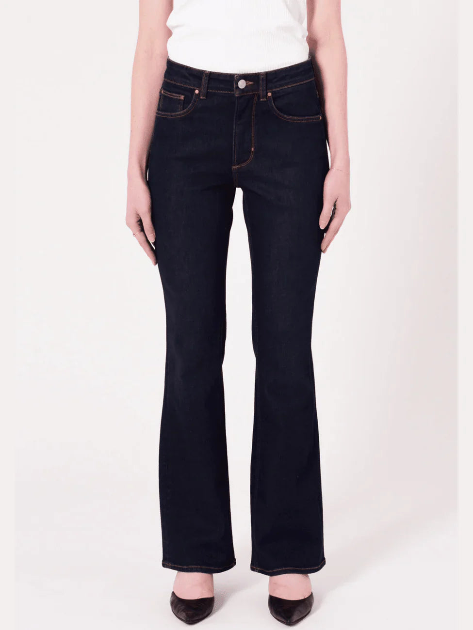 KARA BOOT PRUDENCE RINSE DENIM