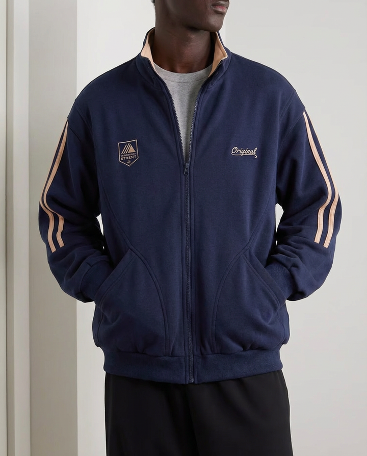 Marcellus Relaxed Zip Cardigan Jakna