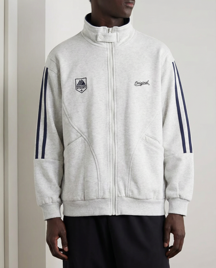 Marcellus opušteni kardigan s patentnim zatvaračem