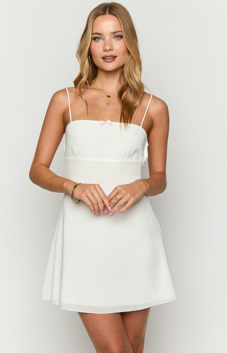 Bijela Mini Haljina
