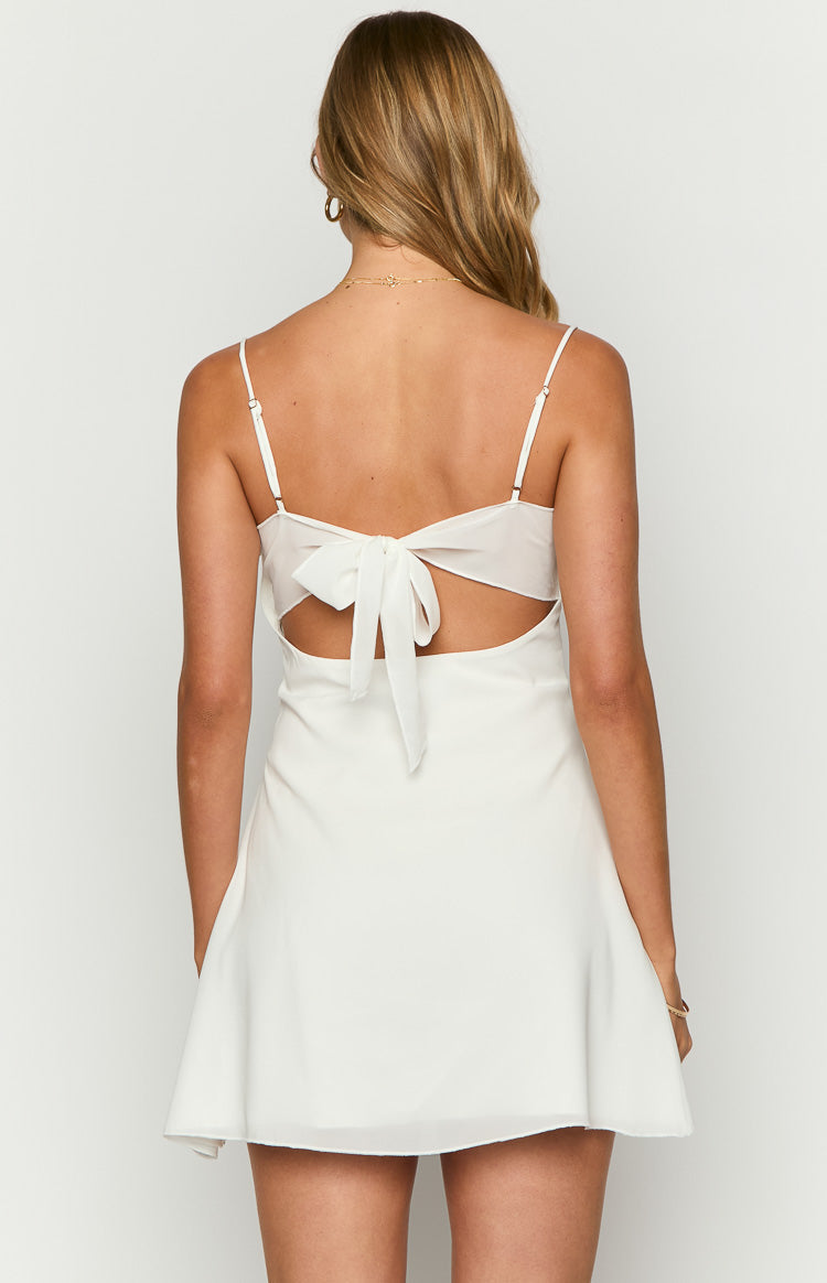 Bijela Mini Haljina