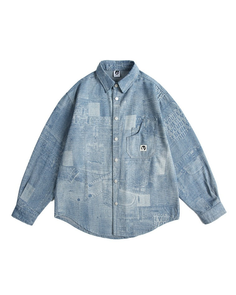 Košulja s printom Driftwash