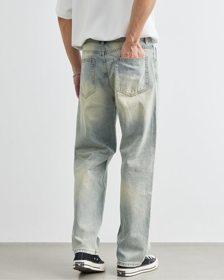 FT Vintage Prani Široki Traperice