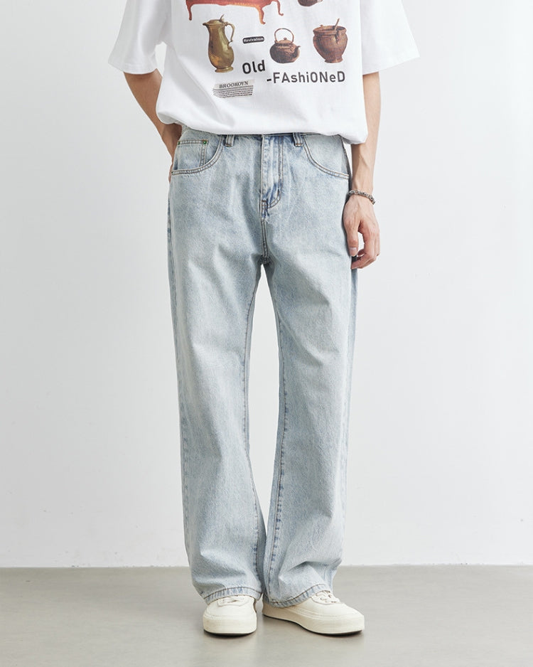 Soft Stone 5-džepne ravne traperice