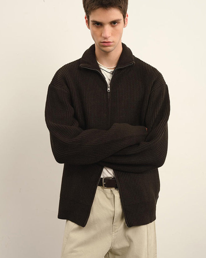 Arcline rebrasti pleteni kardigan