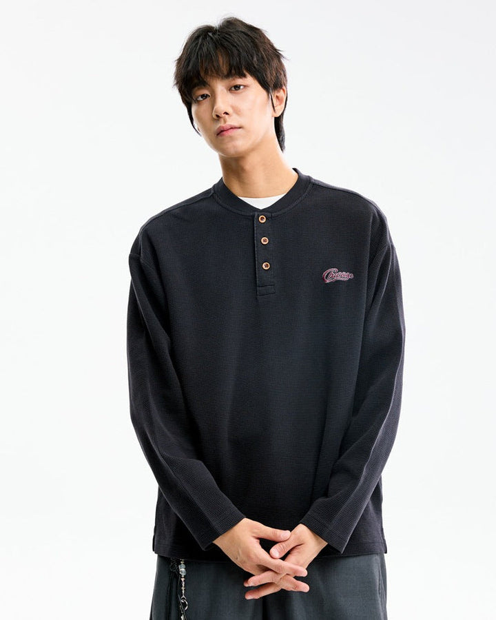 Eversley Waffle Knit Pulover Jakna