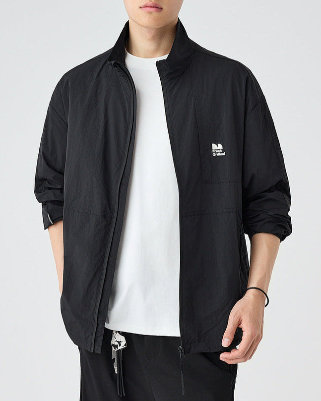 Momeike 2025 Jesenska Uniseks Jakna za Zaštitu od Sunca s Ovratnikom