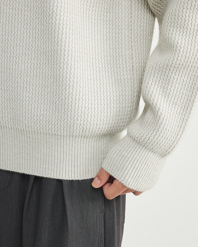 Vintage Seagull ovratnik polo džemper