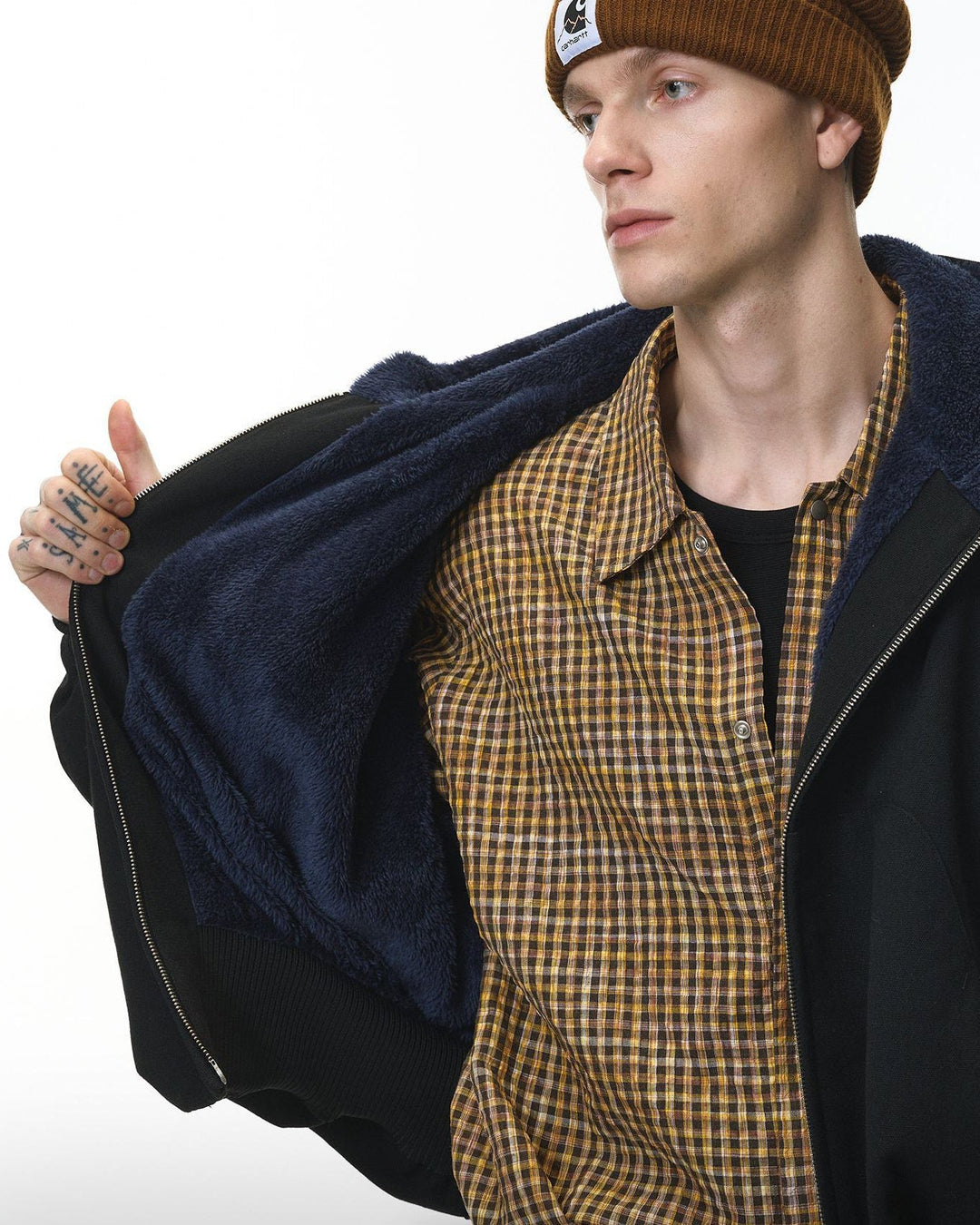 ContourPlush kardigan s patentnim zatvaračem