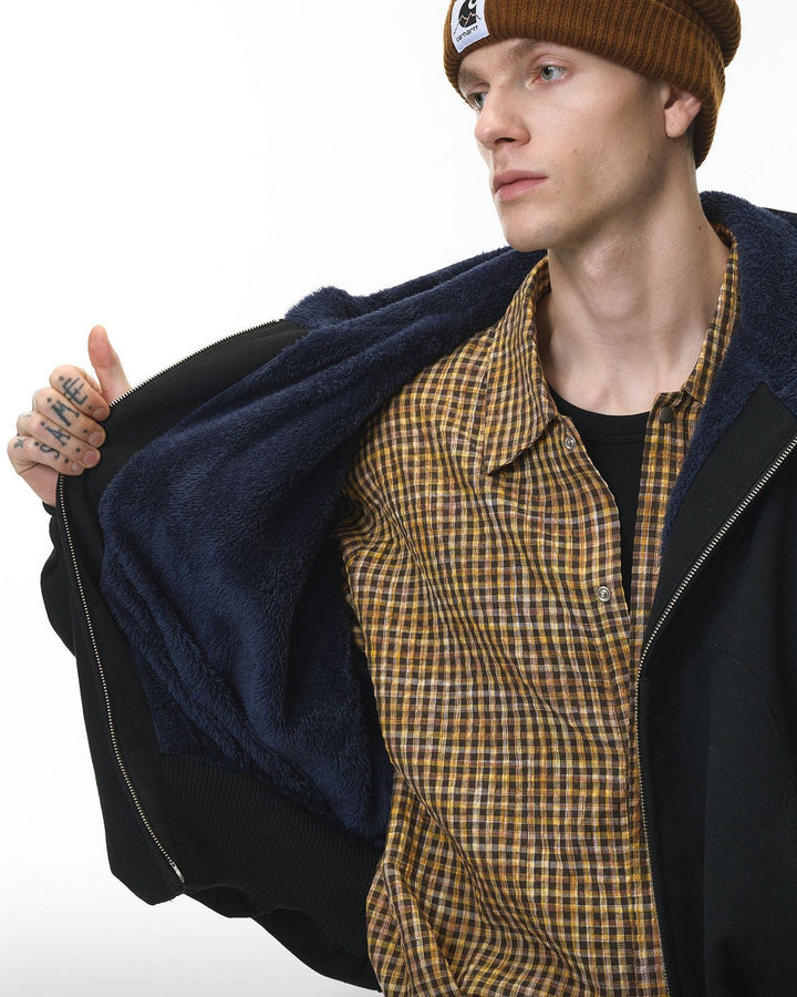 ContourPlush kardigan s patentnim zatvaračem