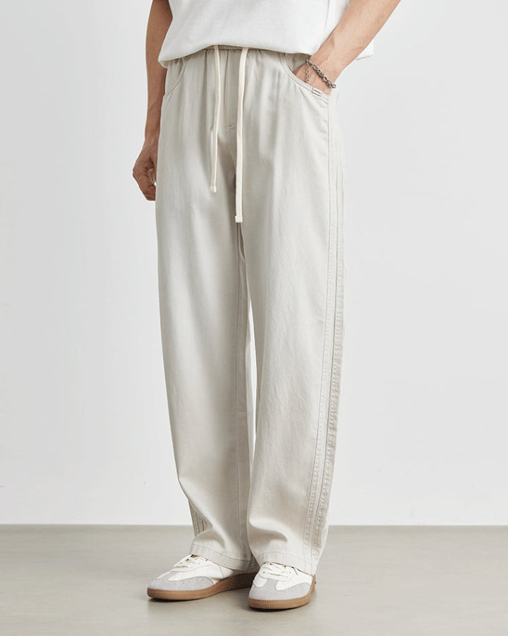 24/7 Opuštene Hlače s Užeom u Struku