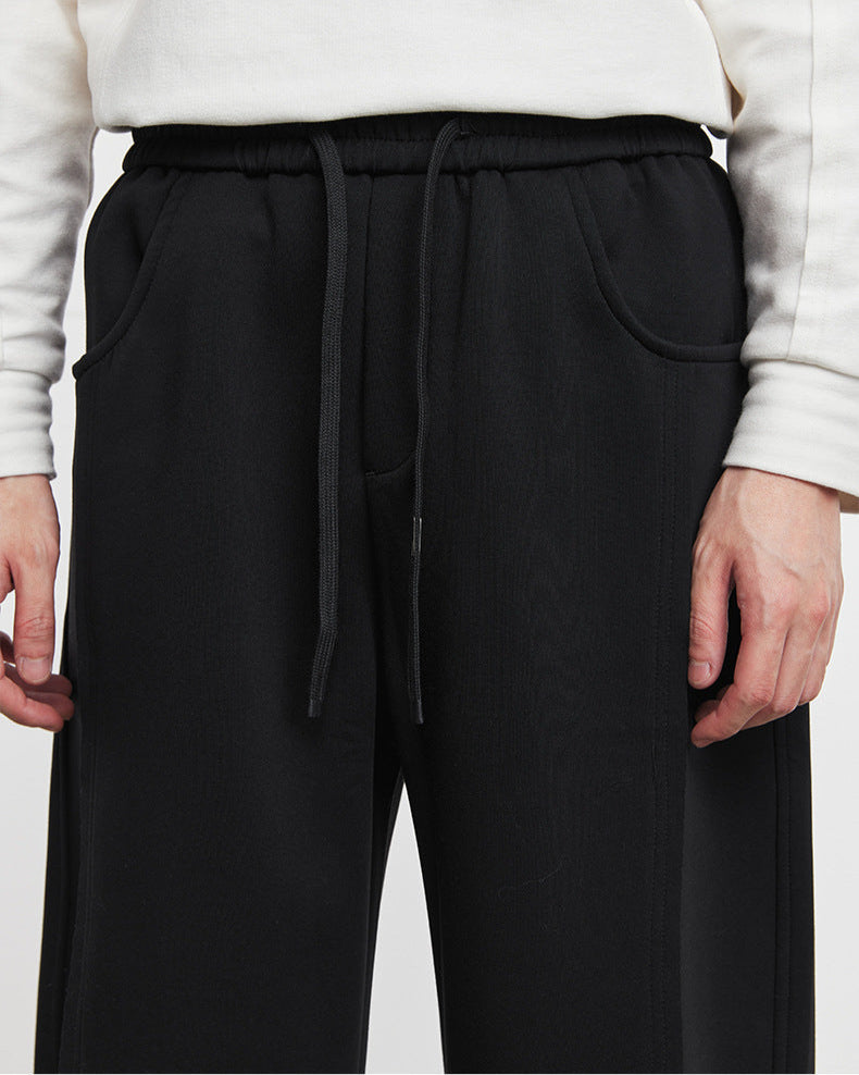 Teški modalni zračni sloj joggeri ravnih nogavica