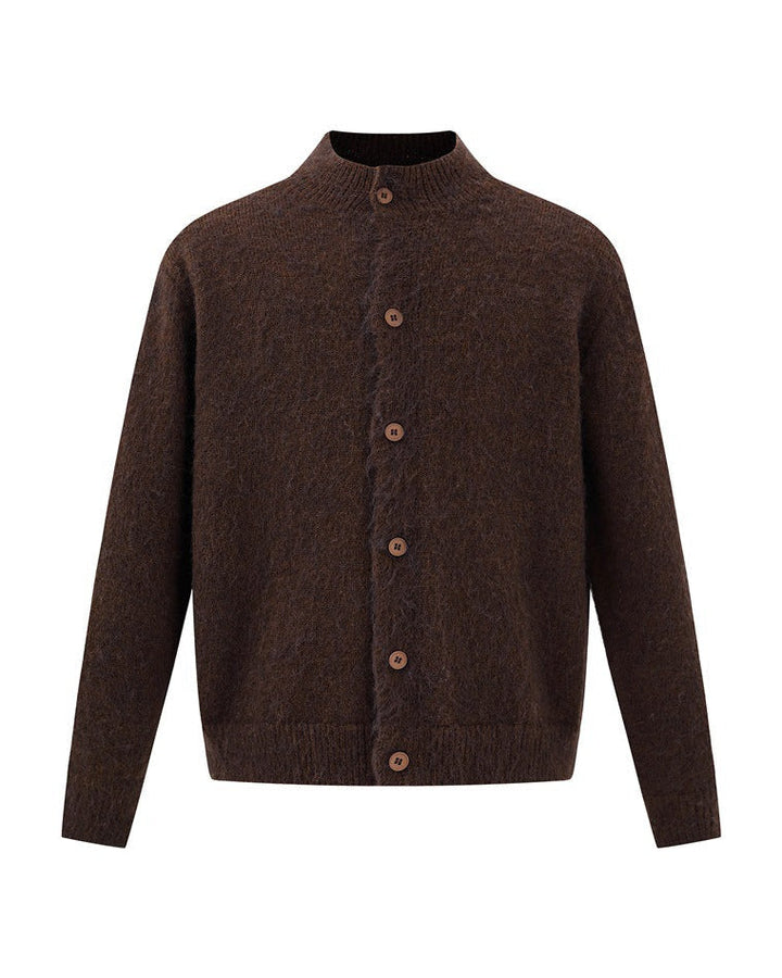 Harwood teksturirani džemper sa zipom